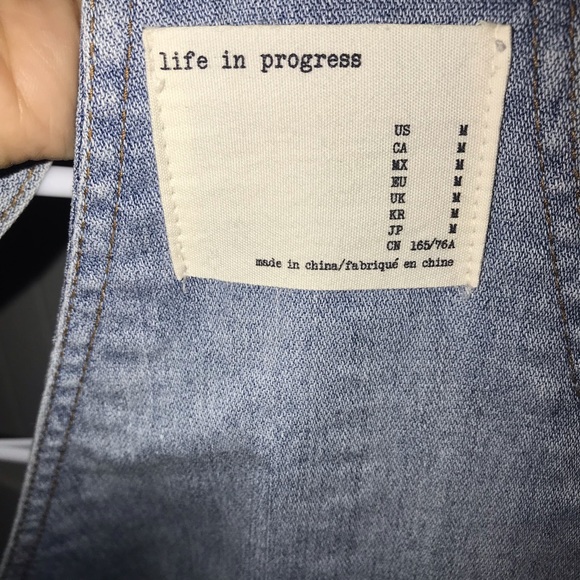 Denim Overalls shorts - Picture 6 of 7